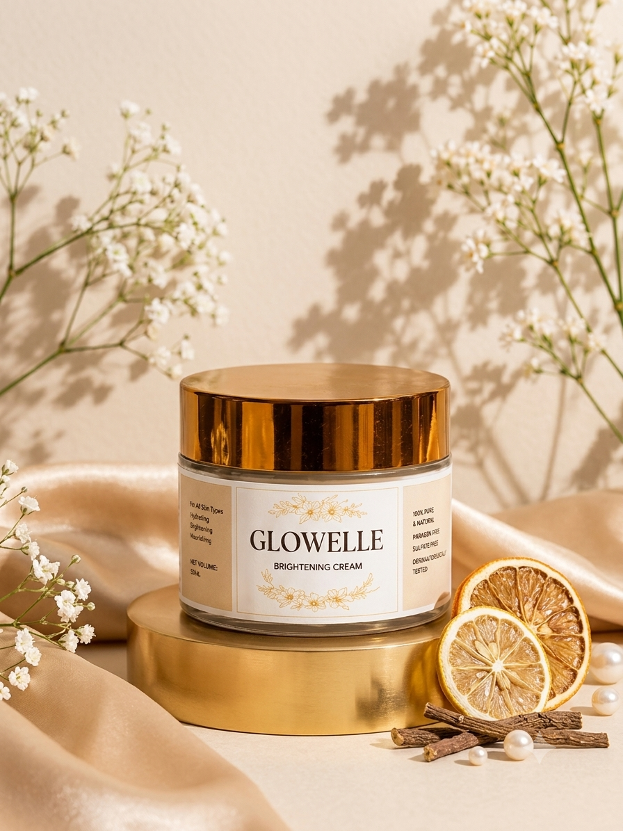 Glowelle Organics - Deep Hydration Brightening Cream